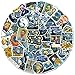 PMSMT 10/30 / 50PCS Retro Ölgemälde Kunst Van Gogh Stil Sternenhimmel Kunst Laptop wasserdichte Graffiti Aufkleber Dekoration Großhandel