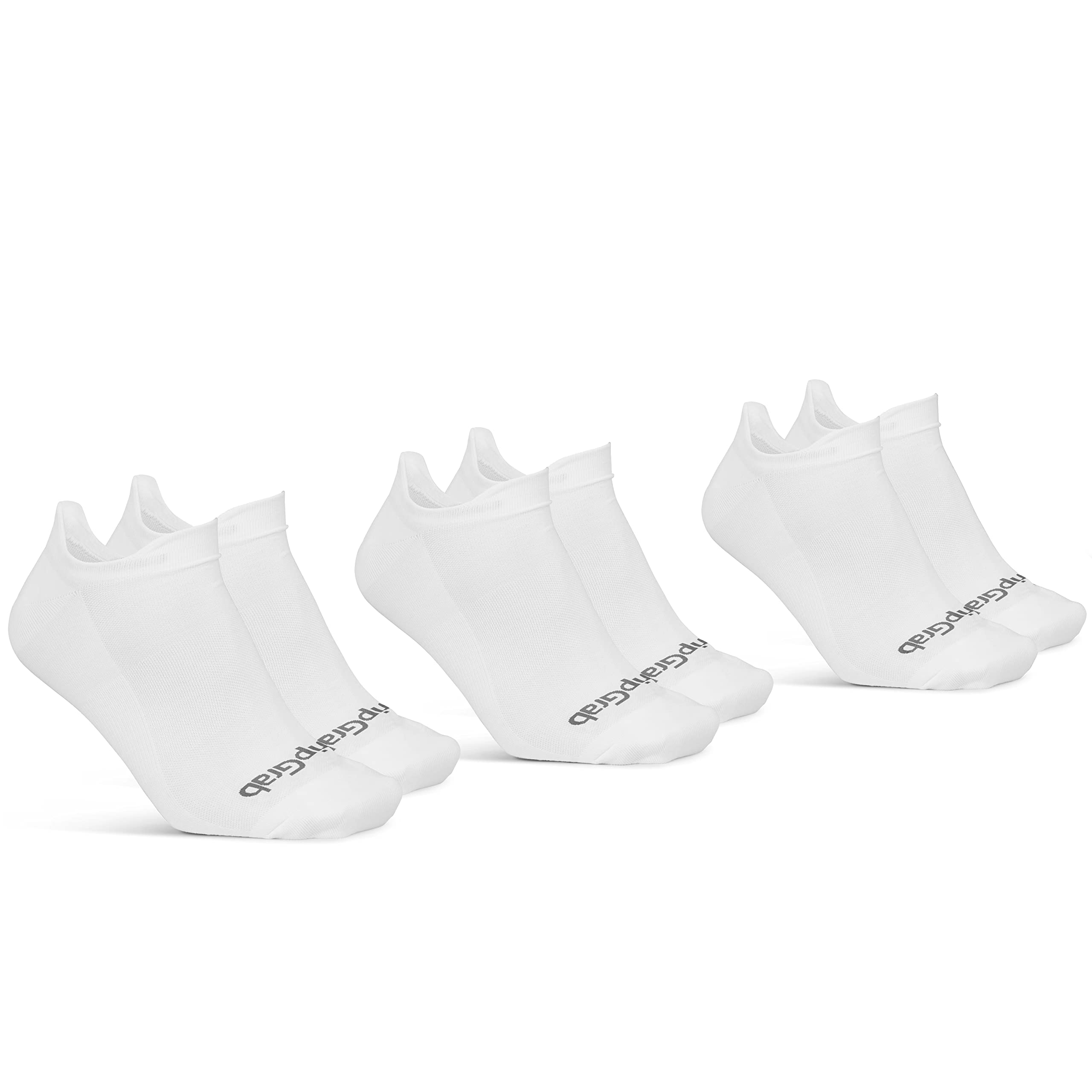 GripGrab Classic No-Show 1 and 3 Pack Invisible Cycling Socks Short Low Sneaker Trainer Summer Liner Bike Spinning Sock