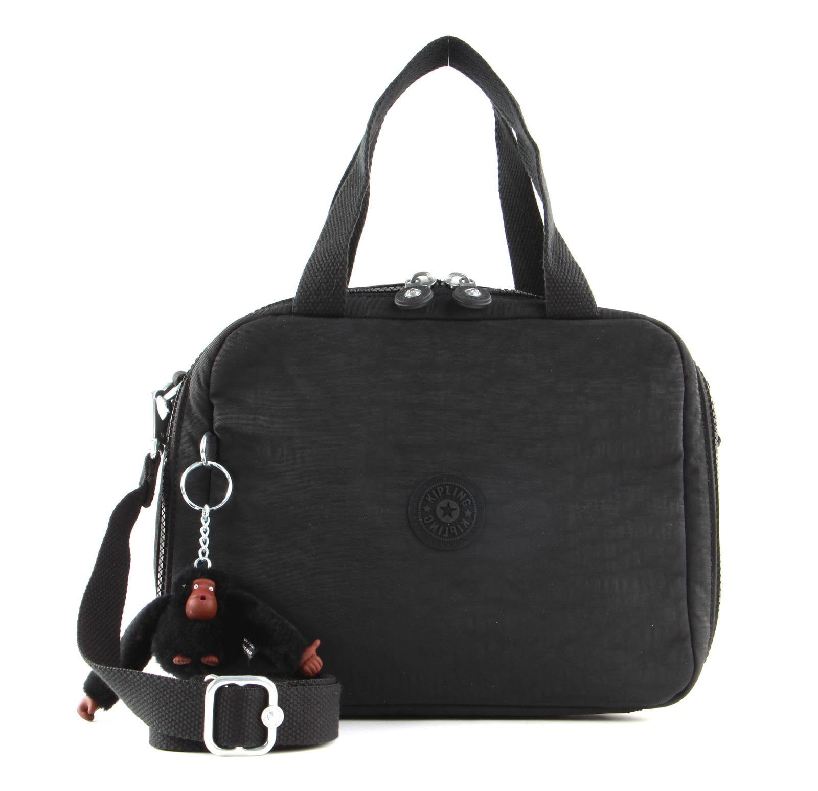 Kipling MIYO Large lunchbox, Pouches, Cases, True Black (Black)