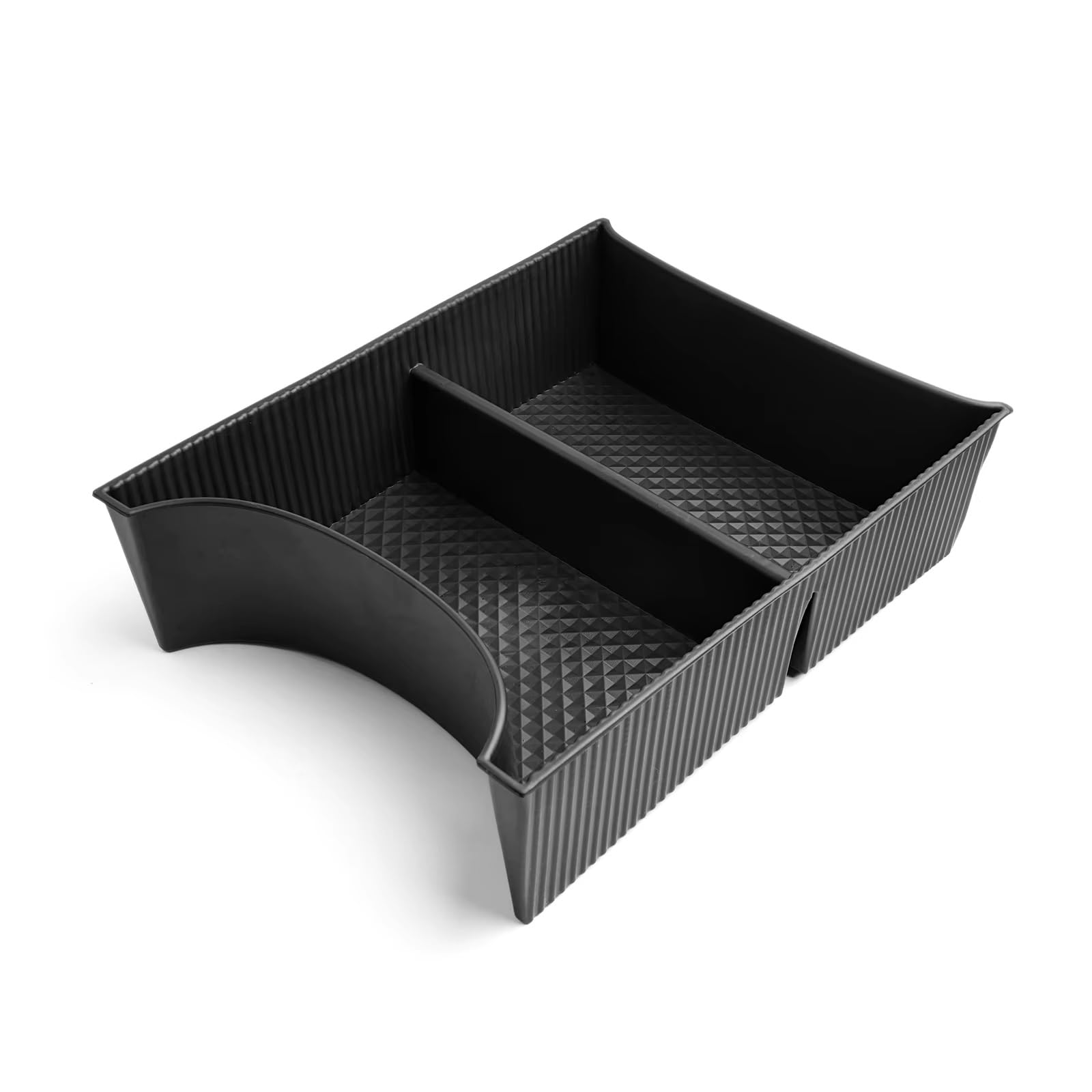 HNDZCYSMGS Boot Organiser Compatible With Hyundai For Ioniq 5 2022 2023 2024 Car Central Storage Box Non-slip Rubber Armrest Storage Box Auto Accessories