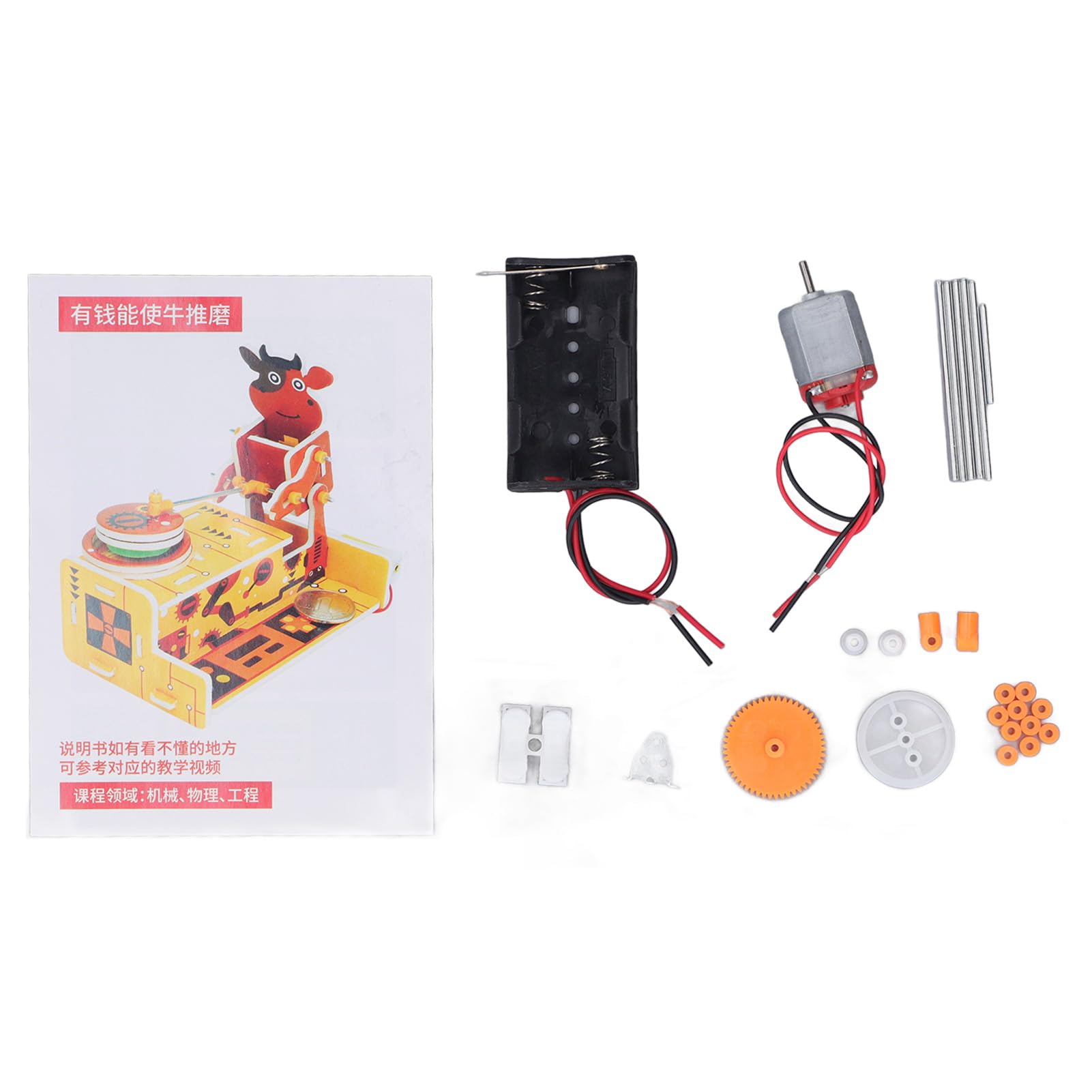 Kit STEAM Giocattolo da Costruzione Educativo Progetti Fai da Te per Bambini 8 unità Affidabile Materiale in Legno EVA