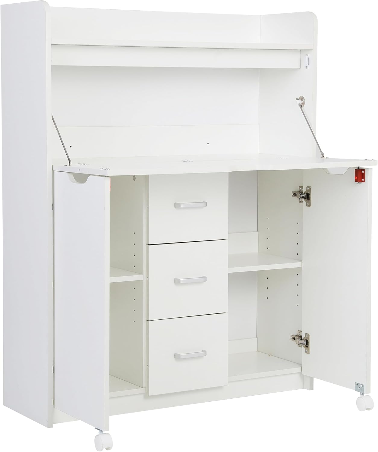 和製アンティーク 鍵付き 片袖机 ローテーブル 文机 座机 ワークデスク