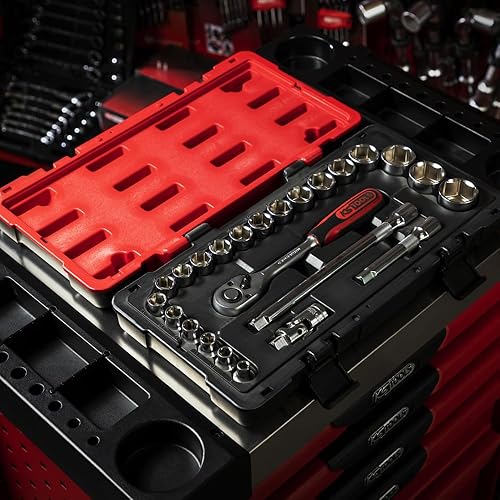 Miniatura 3 de KS Tools 922.0623 Ultimate - Juego de llaves de vaso y accesorios de 23 piezas con unidad de 12 pulgadas