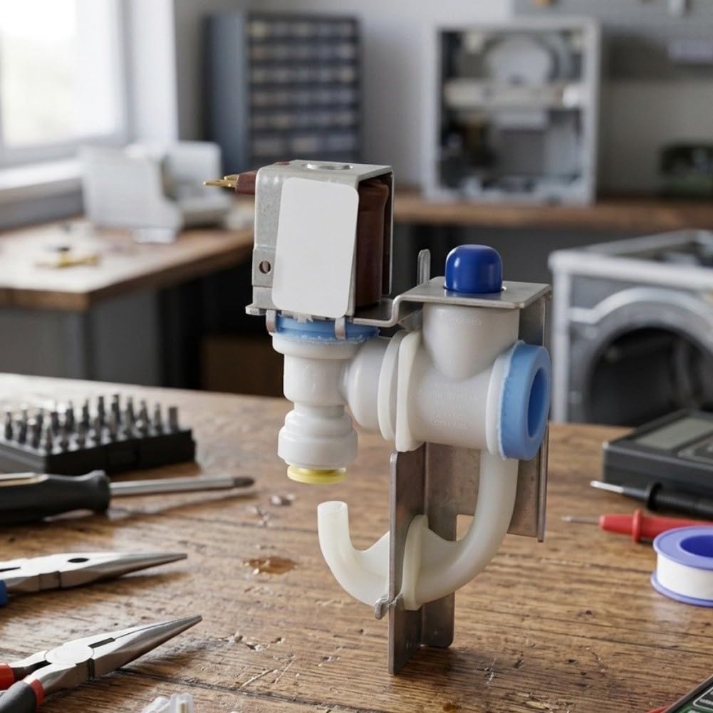 Válvula de agua para máquina de hielo de 120 V, solenoide de