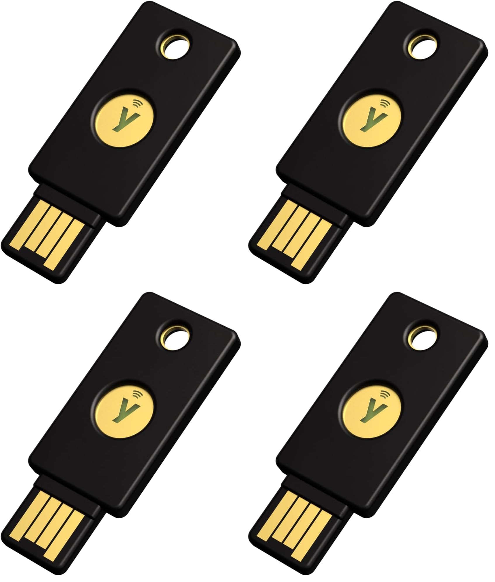 Yubico - YubiKey 5 NFC - Multi-Factor authentication (MFA) Security Key and passkey, Connect via USB-A or NFC, FIDO Certified - Protect Your Online Accounts — Amazon image 12