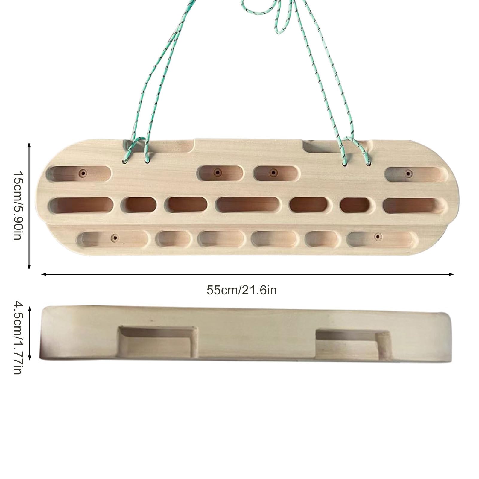 Klettern Hangboard Climbing Board Klettern Training Heimausrüstung Kletterboard Fingerboard Fingerstärker Grip Hangboard Bouldering Equipment Für Alle Klettertrainer
