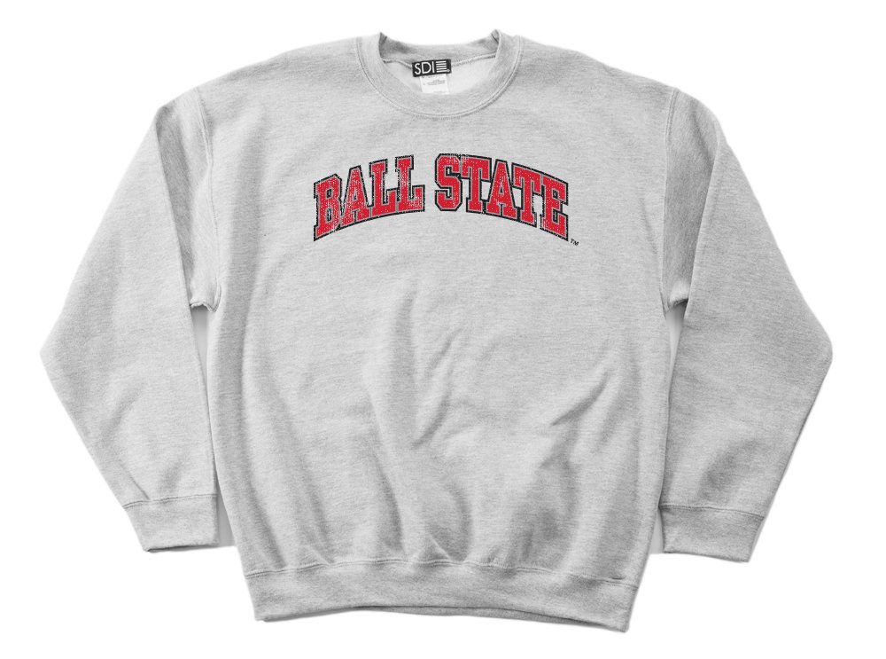 50/50 Blended 8-Ounce Vintage Arch Crewneck Sweatshirt