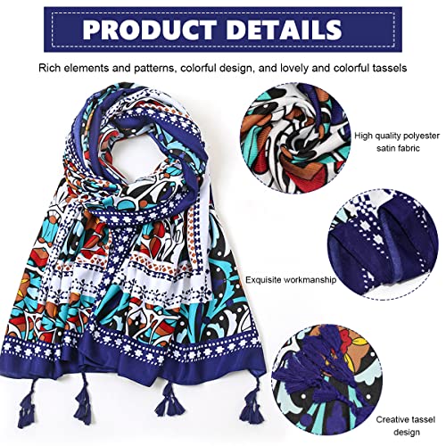 Image of PALAY Satin Scarf for Women Stylish Pillow Cover Hair Wrap