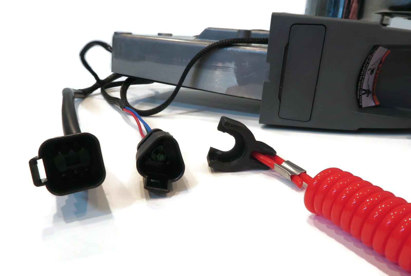 To only  Remote Throttle Control with Key Switch & Manual for Evinrude