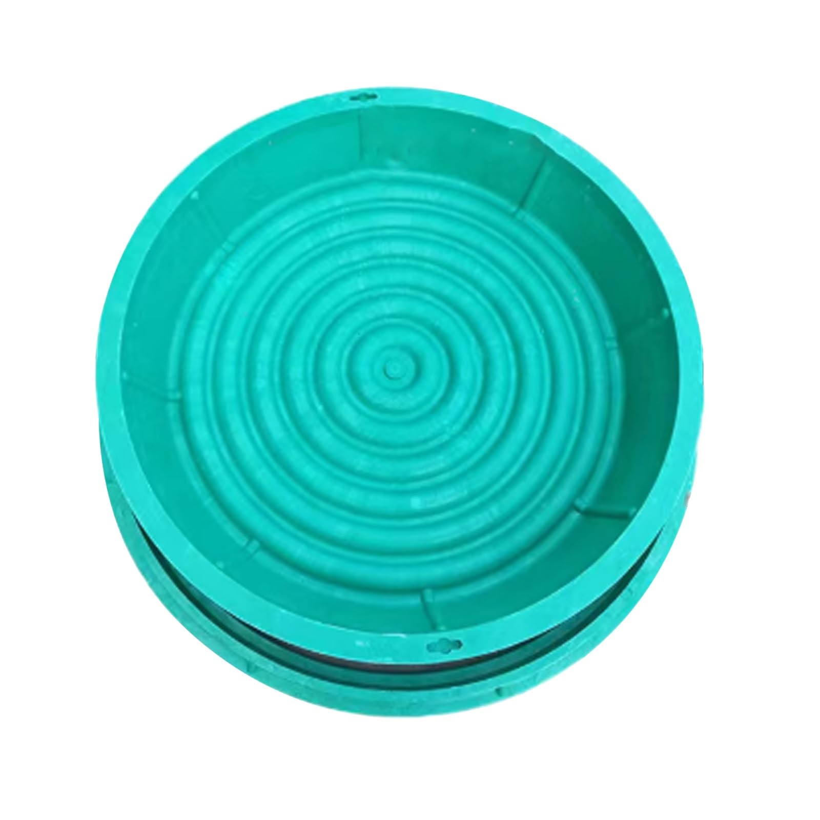 Arqueta Jardin y Marcos, Decorativas Tapa y Marco De Pozo Empotrado, Cubierta Redonda para Plantación de Césped, Material de Resina, para Zonas Verdes, Parques y Céspedes(70cm/28in)