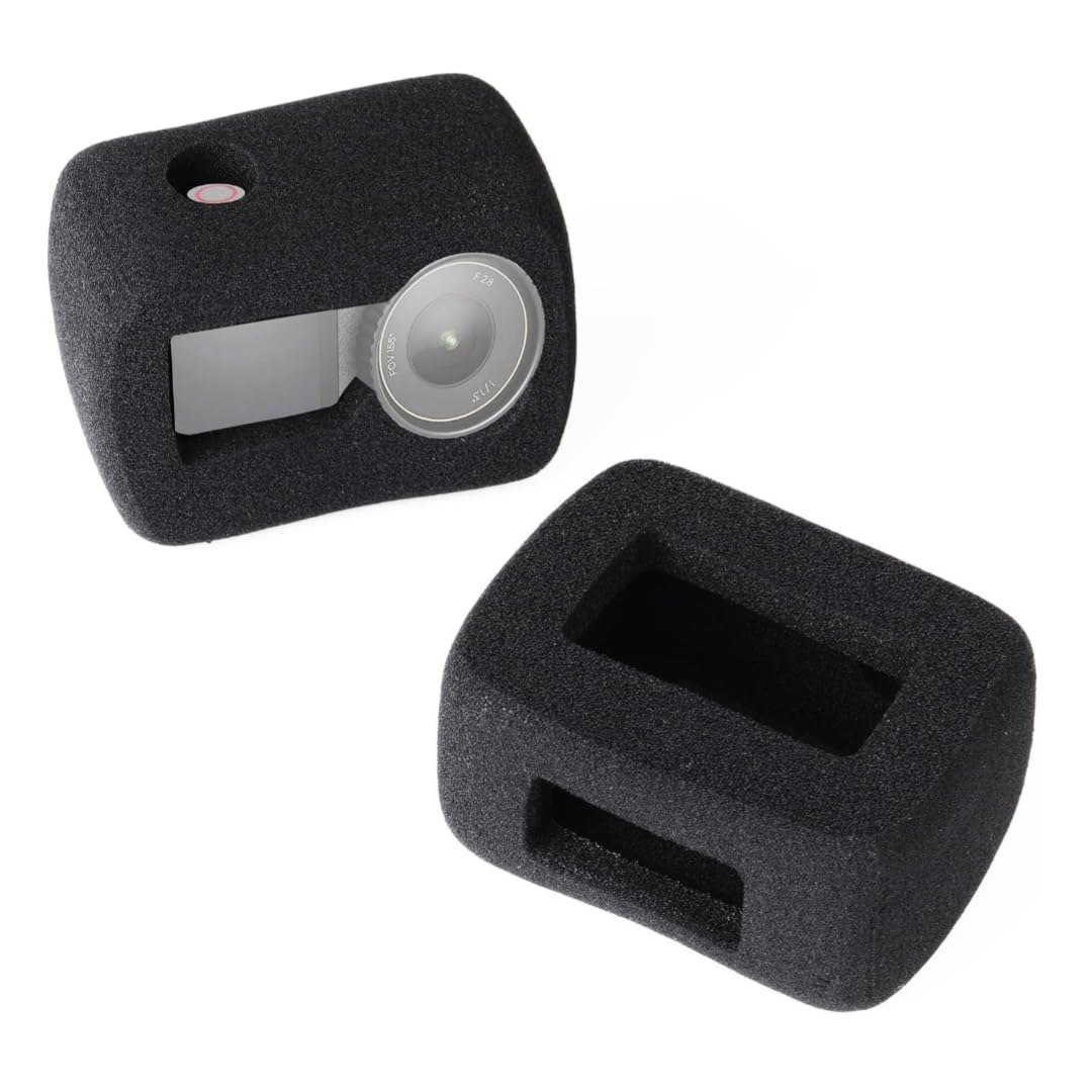 ELFOG Windslayer Cover Suitable for DJI Osmo Action 5 PRO Action Camera, Windslayer Cover Housing Frame Case, Video Noise Reduction Accessory (2 Pack)-picture-25