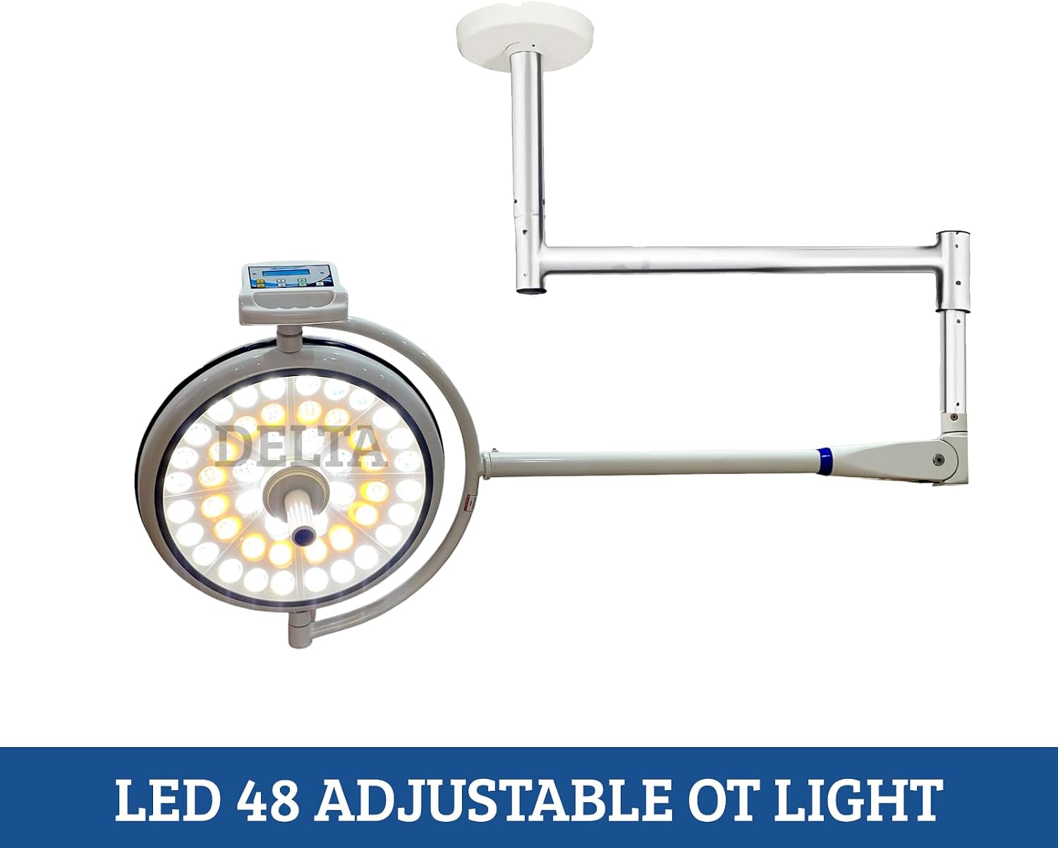 Ceiling Mounted LED OT Surgical Light –Shadowless Surgical Lamp Adjustable Brightness OR Lamp