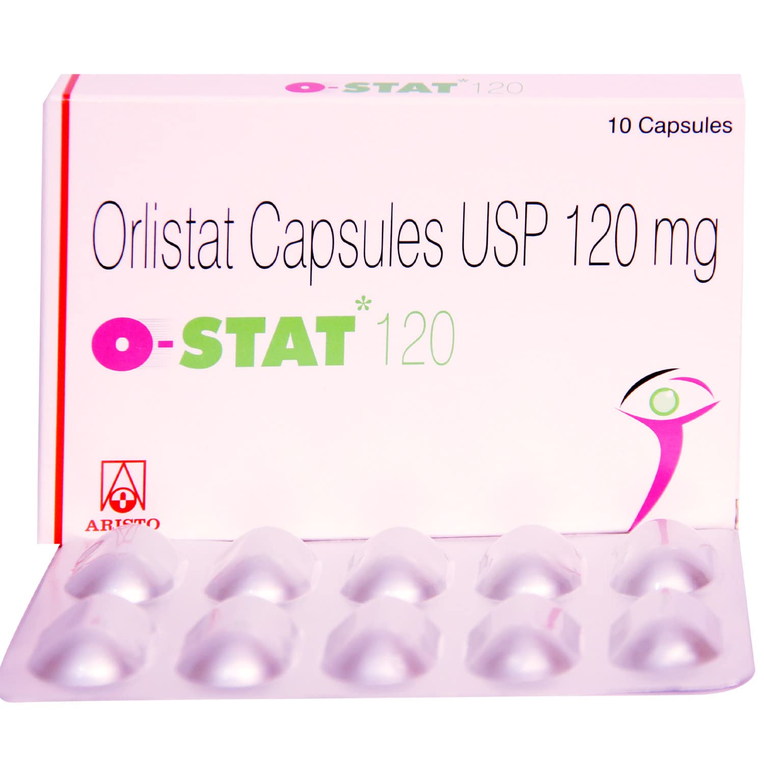 O-Stat 120 - Strip of 10 Capsules