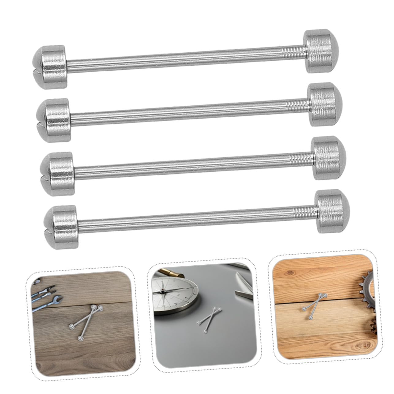 20 Piezas Tubos de Tornillo para Reloj Acero Resistente para Reparación de Correas y Enlaces Compatibles con Correas Metálicas Cuero Herramientas de Reparación para Relojeros