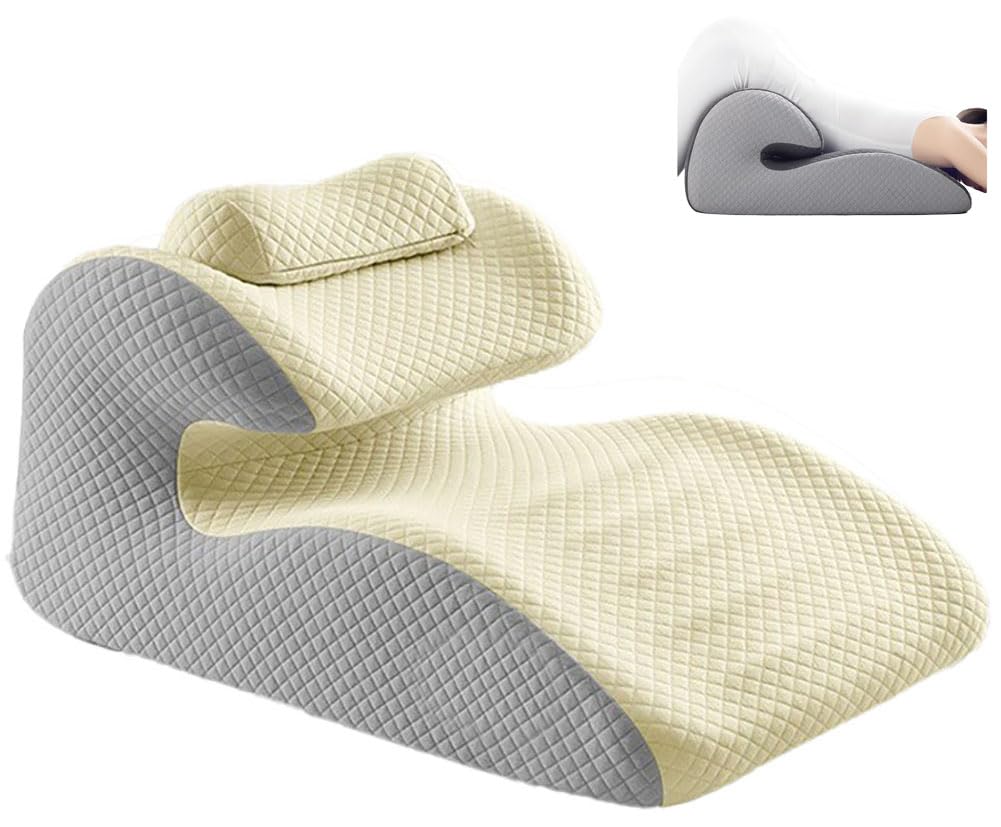 CBEDSQZ Memory Foam Support Pillow for Couples, Comfortable & Discreet Multifunctional Pillow, Wedge Ergonomic Cushion for Intimate Moments (E,1PCS)