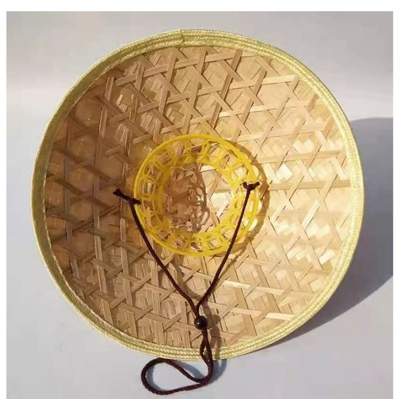 Chapeau de paille été réglable pour homme et femme outdoor