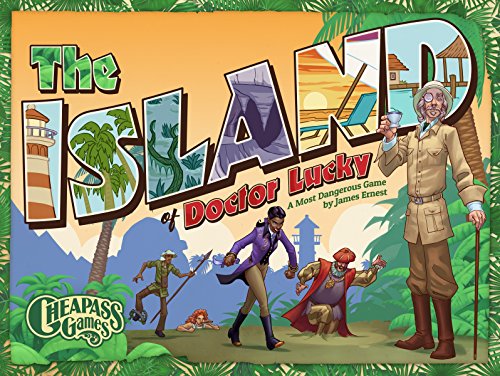 The Island of Doctor Lucky juego de mesa estrategia familiar miniatura 2