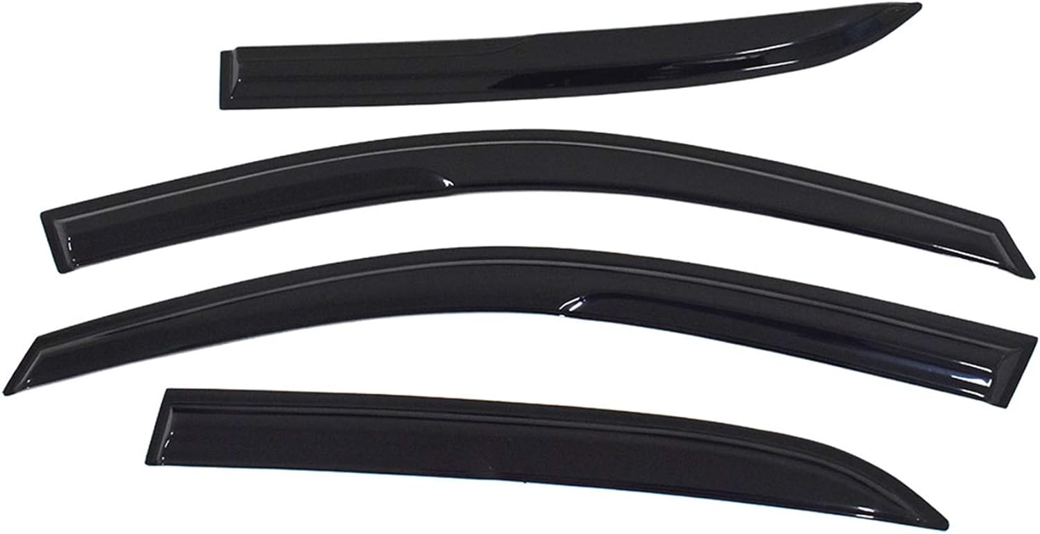 Window Visor Vent Rain Guard Deflector Replacement for Honda Accord 4 Door Sedan 2003 2004 2005 2006 2007