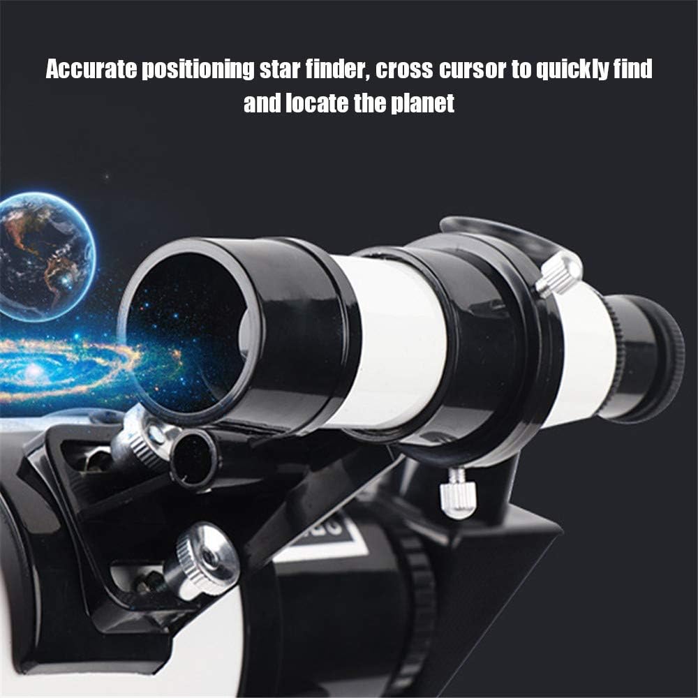 Telescope for Beginners 70mm 15X~150X HD Refractor Telescope for Astronomy Adult Starter Scope with Tripod Phone Holder Finder Scope Moon Filter Travel Backpack