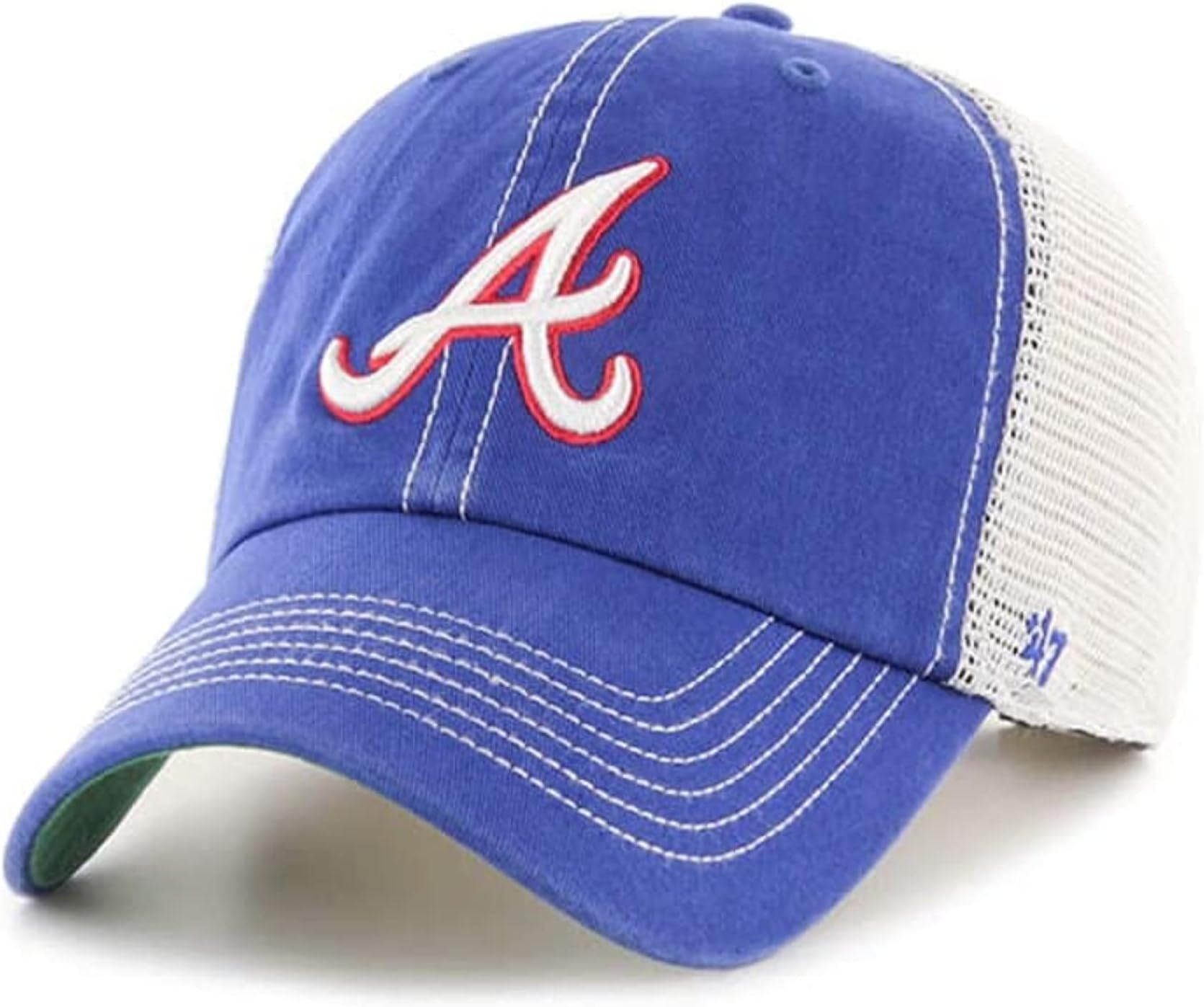 '47 MLB Trawler Team Color Mesh Trucker Clean Up Adjustable Hat, Adult One Size Fits All
