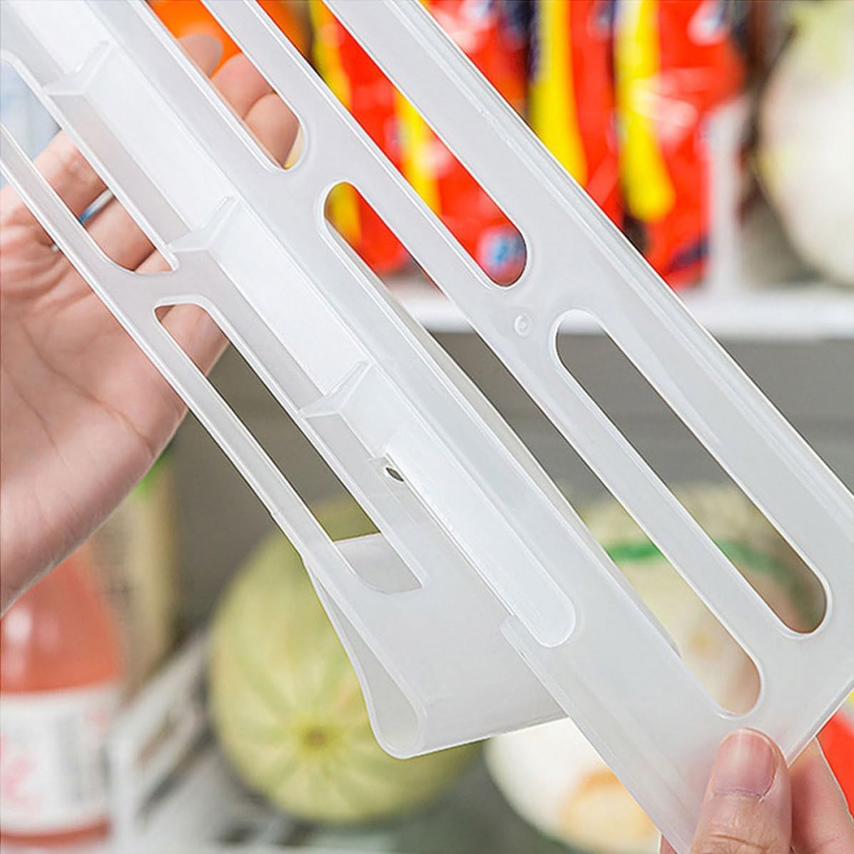 3pcs PP Refrigerator Divider Board for Shelf, Modular Fridge Organizer