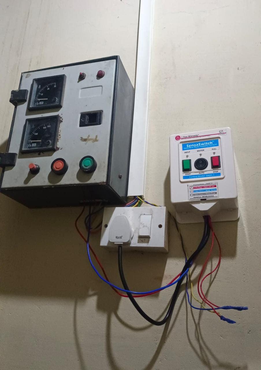 Overflow Auto Stopper Control Model - OASC-1, Start Manual Stop ...