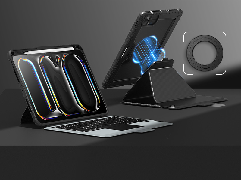 Amazon.com: Nillkin for iPad Pro 13 inch Keyboard (M5,2025,M4