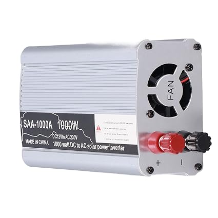 EXCLUZO Solar Power Inverters, 1000W Inverter Easy OperationProtection for Household Appliances