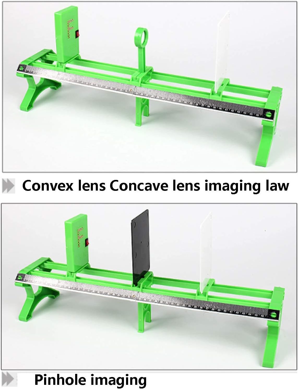 Physical Optics Experiment Kit Physics Interest Development Optical Bench Set Concave Convex Lens Imaging Pinhole Imaging