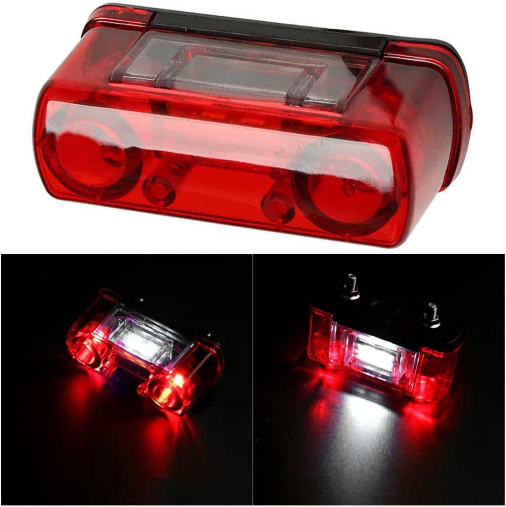 Universal Car License Number Plate Light Waterproof Lamp License Plate Car Truck Trailer Lorry Rear Tail Light 1Pc Car Rear Light Assemblies Rear Lights
