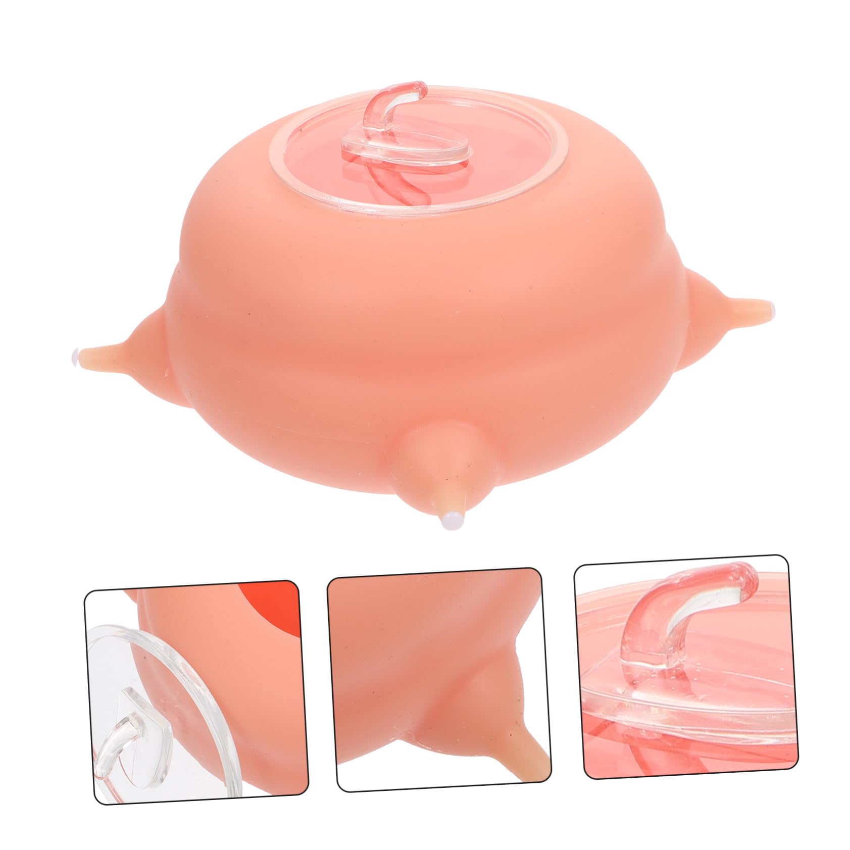 Alimentador de Leche para Cachorros de Silicona con Tetinas Múltiples para Mascotas Pequeñas y Recién Nacidos Práctico y Fácil de Usar para y Dueños