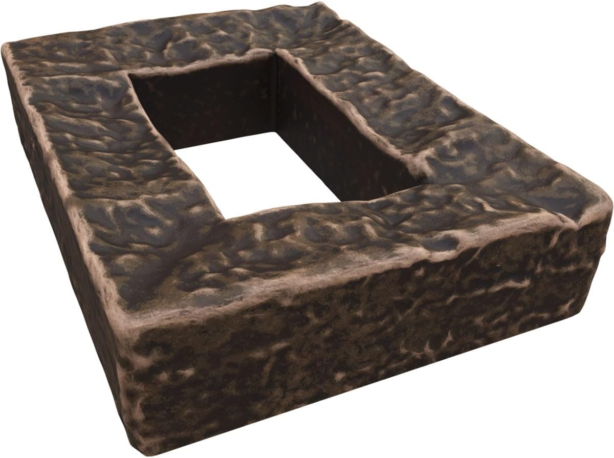 Universal Electrical Cover for EverStone Faux Stone Siding Panels, 4"W x 3"D x 7 7/8"H, Alder Creek Color