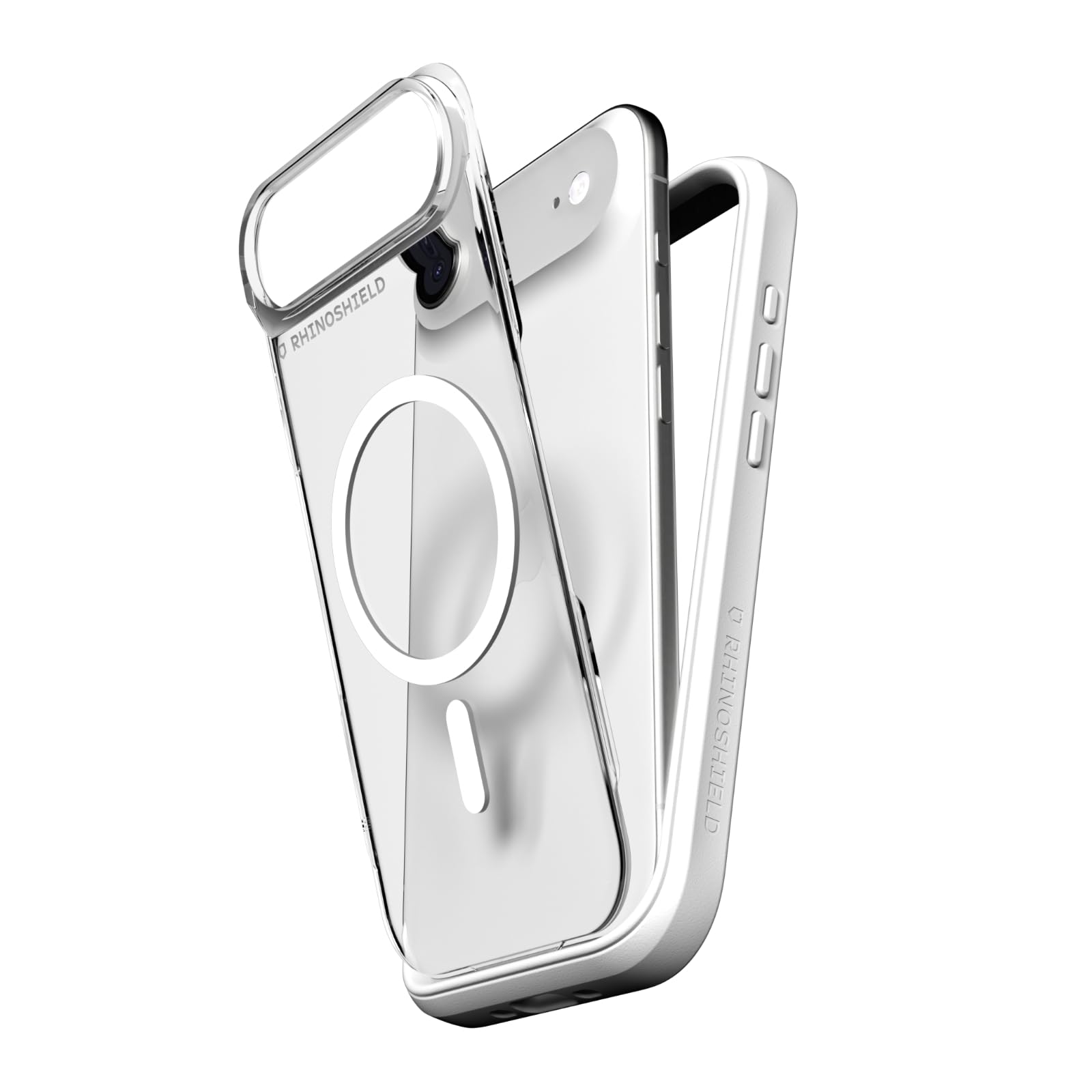 Coque iPhone Air RhinoShield Mod NX Blanche compatible MagSafe - 7