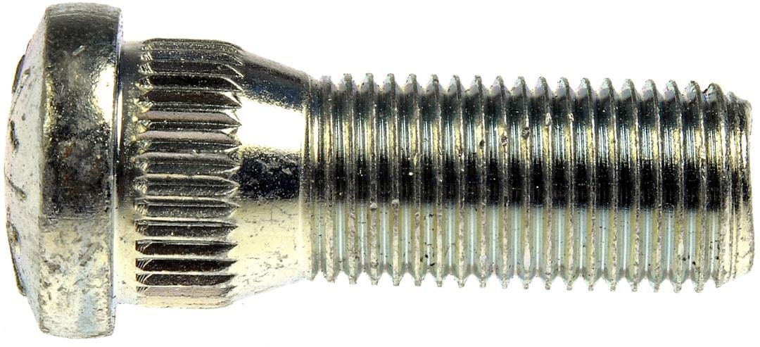1/2-20 Serrated Wheel Stud - .621 In. Knurl, 1-1/2 In. Length - Dorman 610-191.1: 1/2-20 Serrated Wheel Stud - .621 In. Knurl, 1-1/2 In. Length - Dorman - Autograde Wheel Lug Stud 610-191.1 - WHEEL STUD - 1/2-20 Serrated Wheel Stud - .621 In. Knurl, 1-1/2 In. Length - Wheel Stud - Wheel Bolt - These wheel lug studs are made of carbon steel and tested to demanding automotive industry standards to ensure strength, longevity and safety. - General Motors 1976-46, General Motors 1942-37, Navistar 1975-67