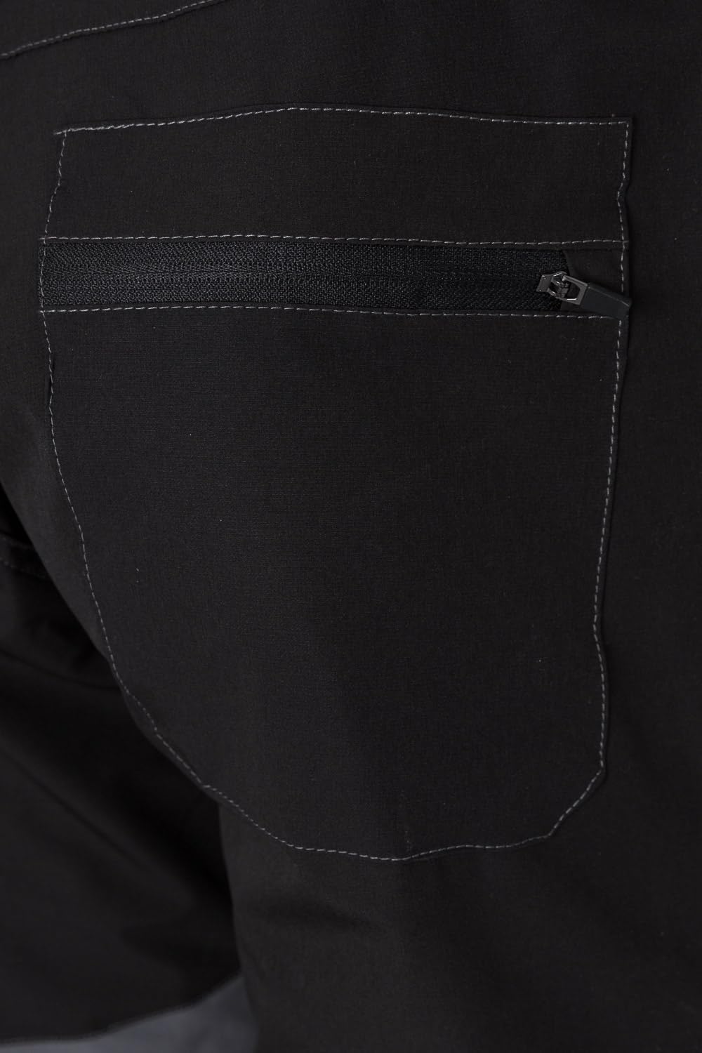 Velilla pantalón Trekking Multibolsillos; Color Gris y Negro