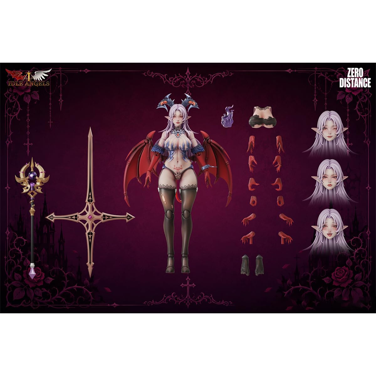 Amazon.co.jp: HiPlay Zero Distance Studio & ldle Angels 1/12 堕