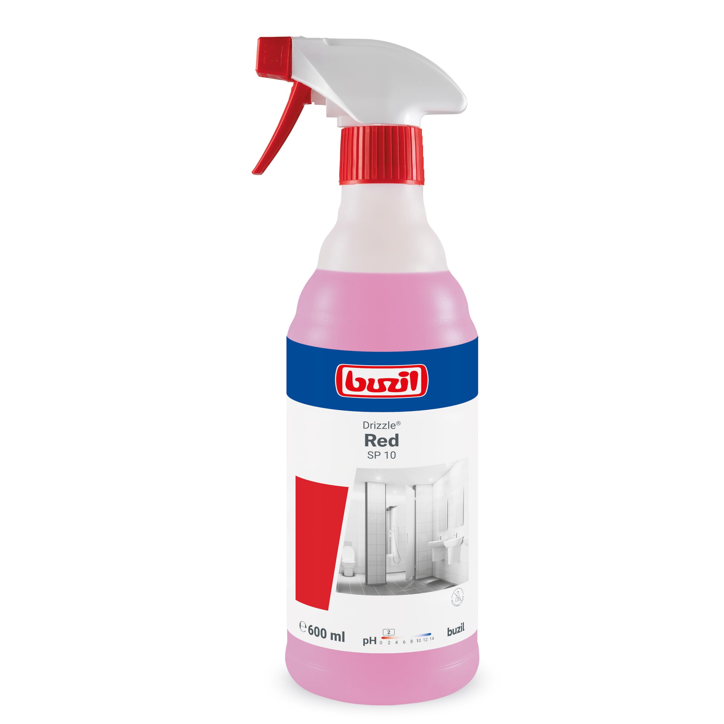 Nettoyant Sanitaire buzil Drizzle Red 600 ml SP10