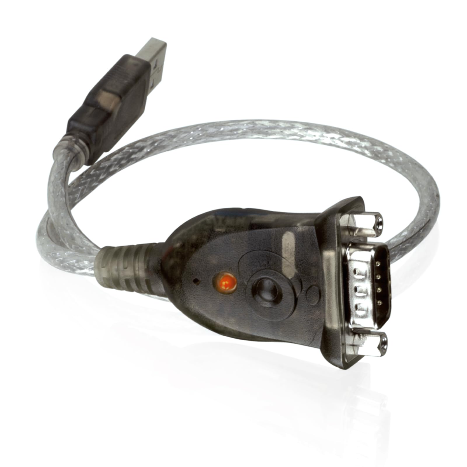 IOGEAR Adattatore USB RS-232 Cavo DB9 Trasferimento Dati a 230 kbps Compatibile con Windows 11 10 macOS X 10.14 USB 2.0 Nessun IRQ Richiesto