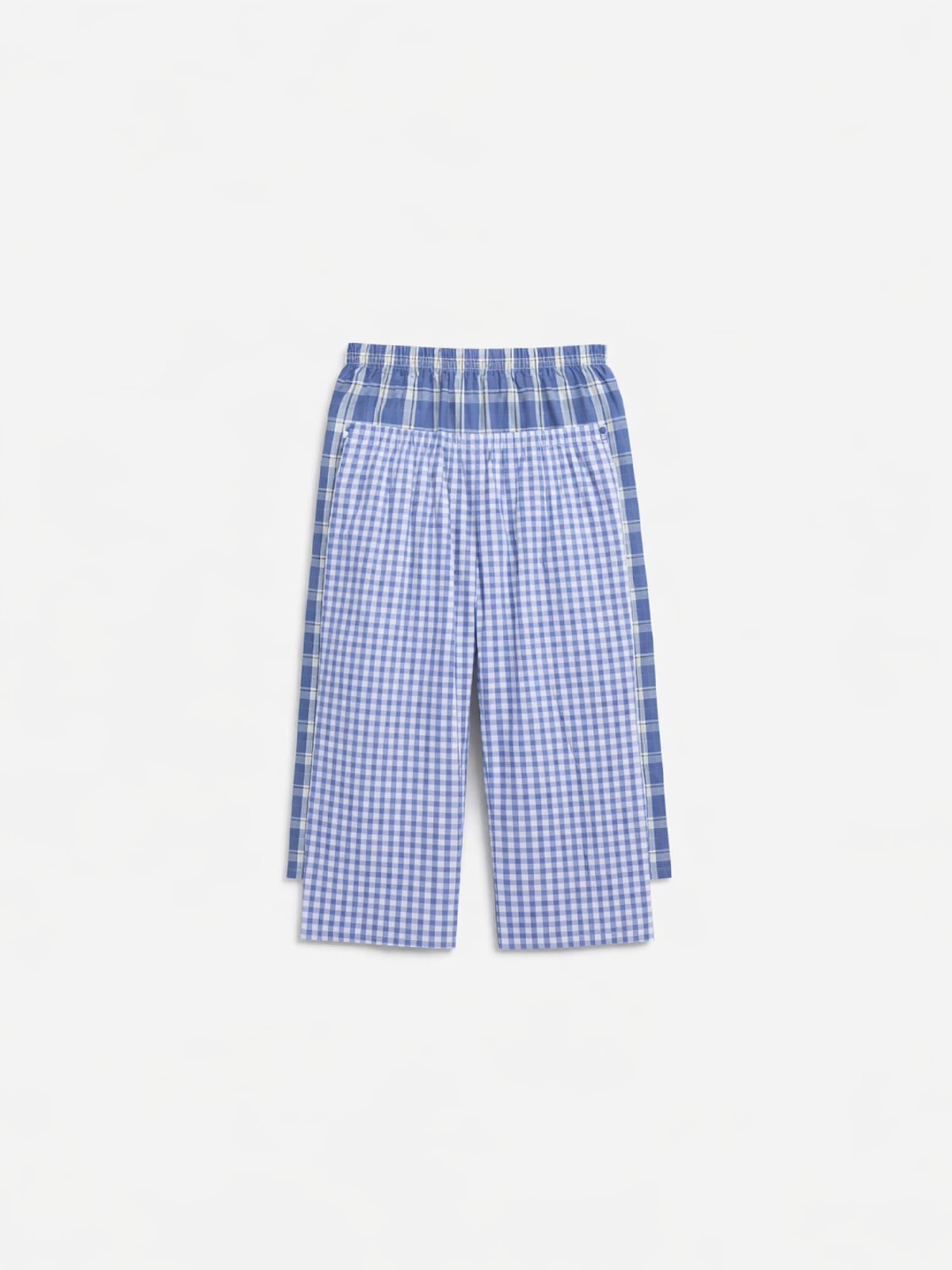 Marks & Spencer Bambini 2-Pack Set Pigiama a Quadri in Puro Cotone – vestibilità Regolare – Stampa Classica