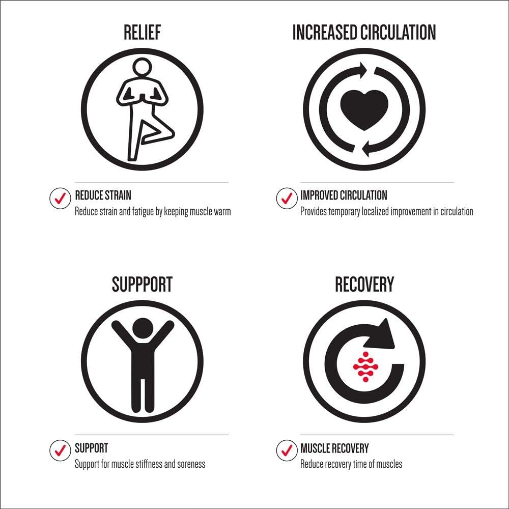 True Energy Men's Crew Socks - Sport Socks with Compression + Infrared - 3 Pairs - Image 7