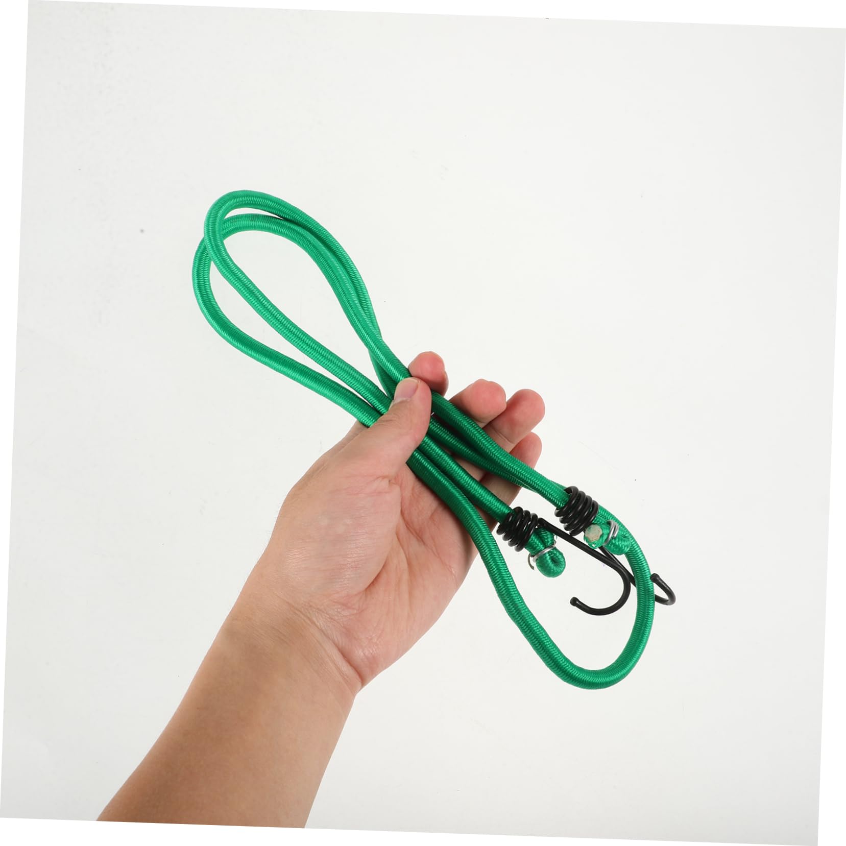 INOOMP 10pezzi Corda Elastica Multiuso per Esterni di Corda Elastica per Legare Borse da Campeggio con Ganci Fascia per Valigie e Tende