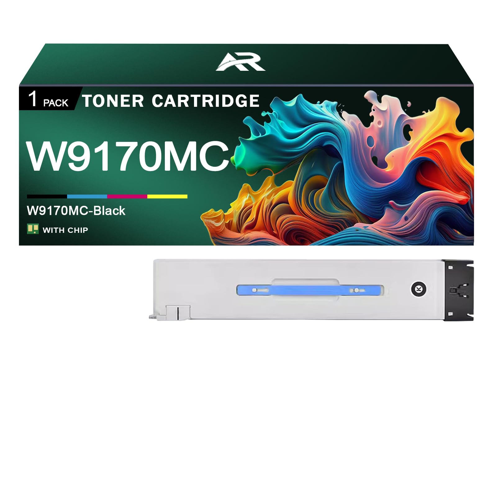 LPYRTNC W9170MC Toner Cartridge Compatible for HP W9170MC Black Toner Cartridges Work for HP Color Pro M255DW M255NW M282NW M283CDW M283FDW Printer