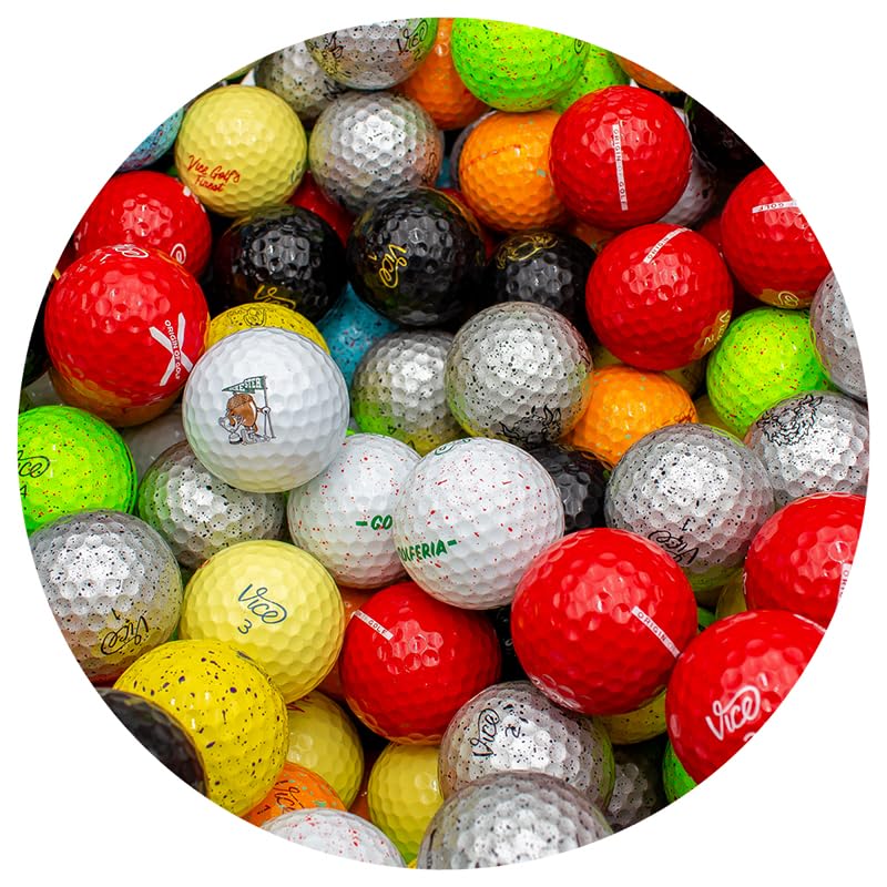 LostGolfBalls - Vice Rare Mix Golf Balls, Rare, Limited Edition, 12 Golf Balls