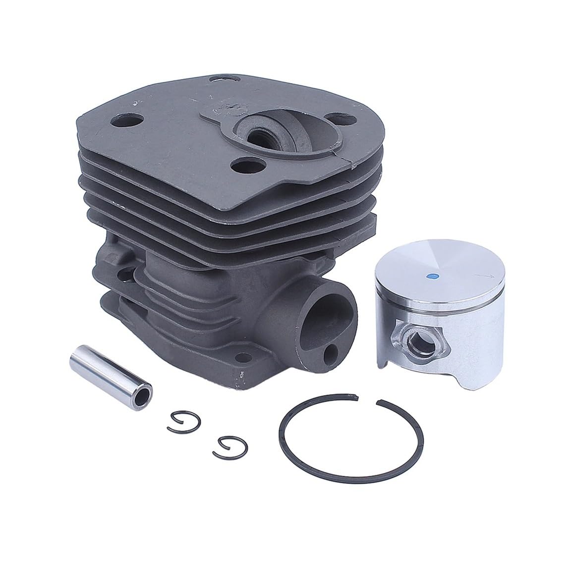 Pieza DE Recambio Kit de Junta de pistón de Cilindro de 44 mm Compatible con Repuesto de Motosierra chapada 350 351 353 346XP 157A