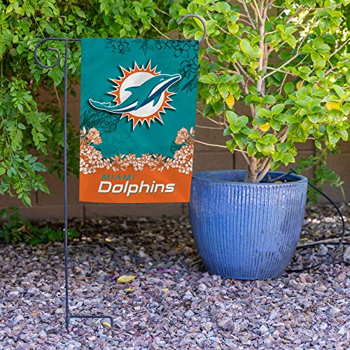 Image of Rico Industries NFL Standard /Primary 13 inch x 18 inch Double Sided Garden Flag - Great Gift for Men, Women, & Fans