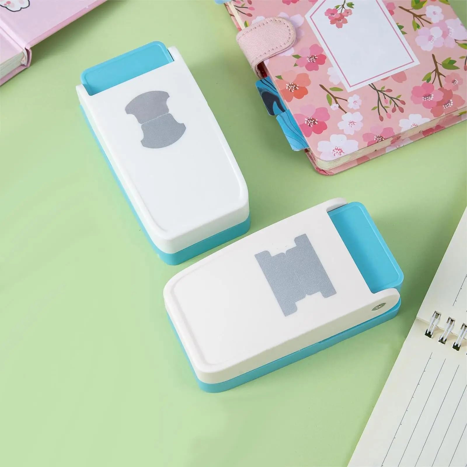 Starker Stanzer für lose Blätter, Trenner, Papier, Kork, Bastelbedarf, Scrapbooking, Notizblock, Kartenherstellung (A)