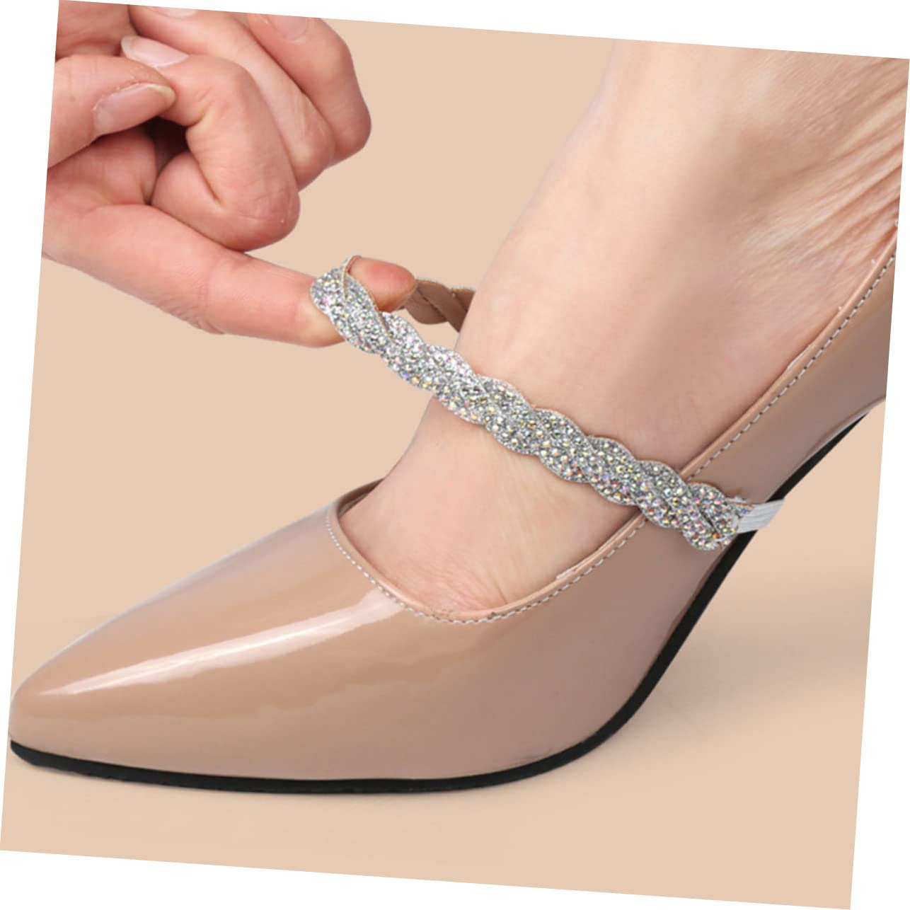 GALPADA 16paia Cinghie Regolabili Per Scarpe Cinturini Antiscivolo e Facili Installare Accessori Sostitutivi Per Scarpe