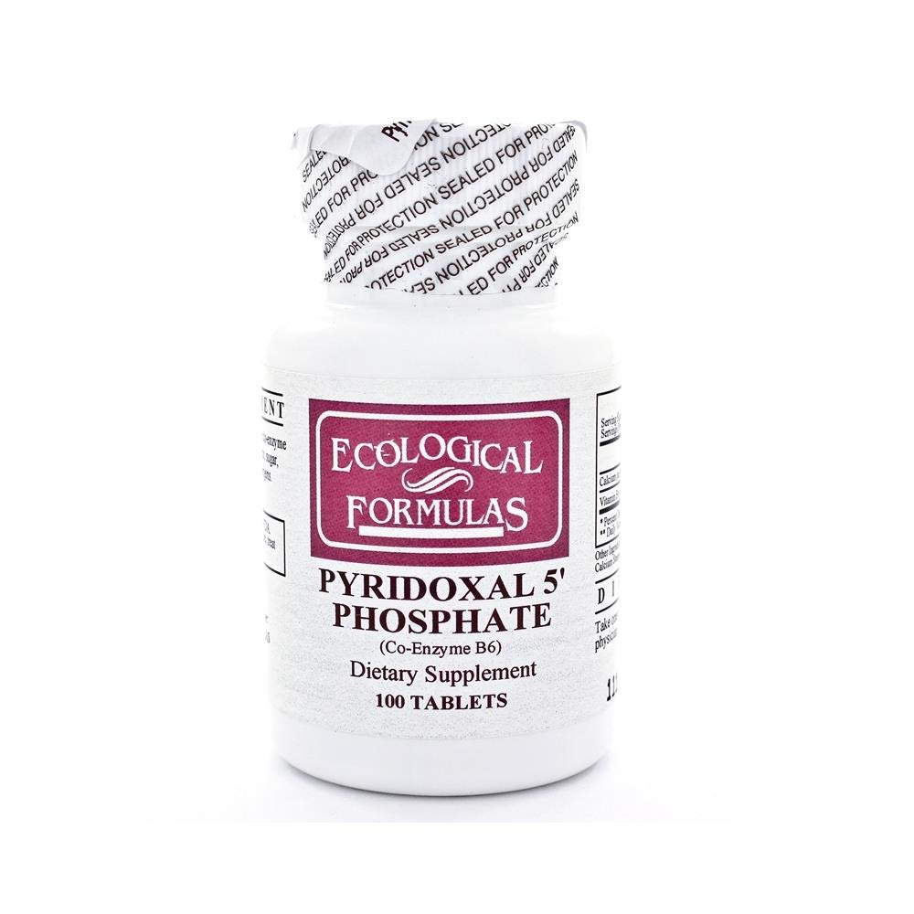 Ecological Formulas Pyridoxal 5-Phosphate 100 Tabs (20 mg)-image-3