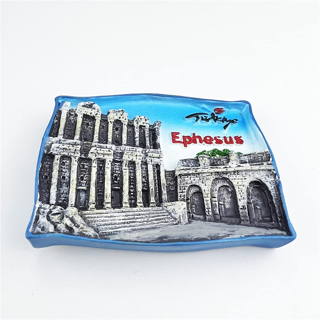 Magnete Per Frigorifero Bodrum Turchia - Souvenir 3D In Poliresina, 7,8x5,8 Cm, Decorazione Viaggi E Cucina