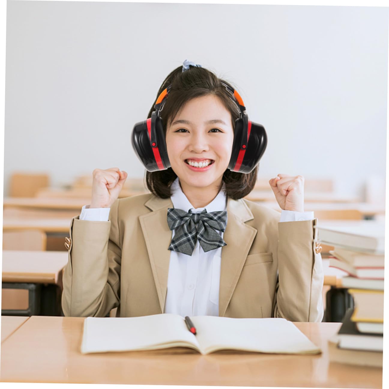Gadpiparty 5 Tapones Insonorizados Para Auriculares Diadema Para Dormir Auriculares A Prueba De Ruido Auriculares A Prueba De Ruido Protector Auditivo Auriculares A Prueba De Ruido